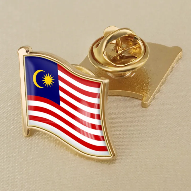 

Malaysia Single Flag Lapel Pins