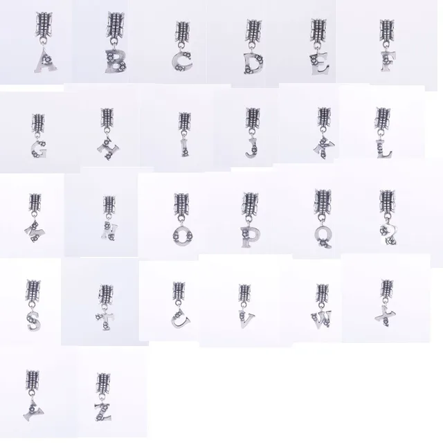 charms pandora lettere alfabeto charms pandora lettere alfabeto