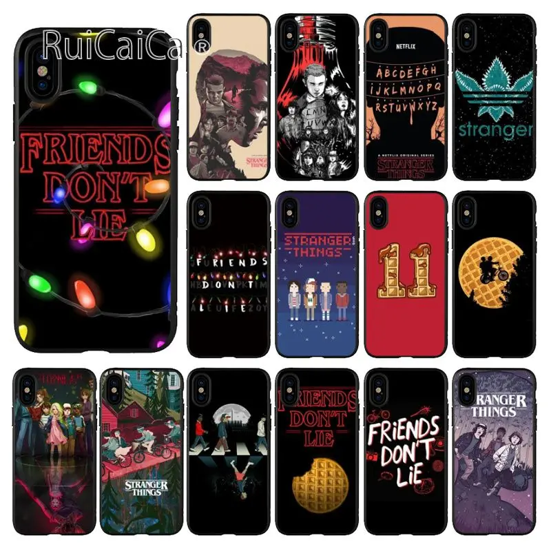 Чехол для телефона Ruicaica Stranger Things чехол Apple iPhone 8 7 6 6S Plus X XS MAX 5 5S SE XR | Мобильные
