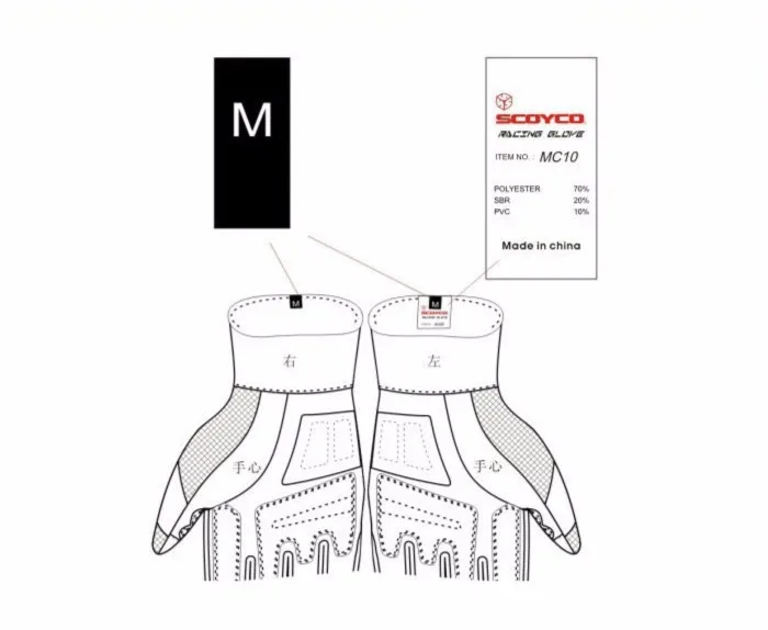 1 пара и 3 цвета) Скидка промо перчатки для мотоцикла, аксессуары для мотогонок Спортивное Защитное снаряжение(Scoyco MC10