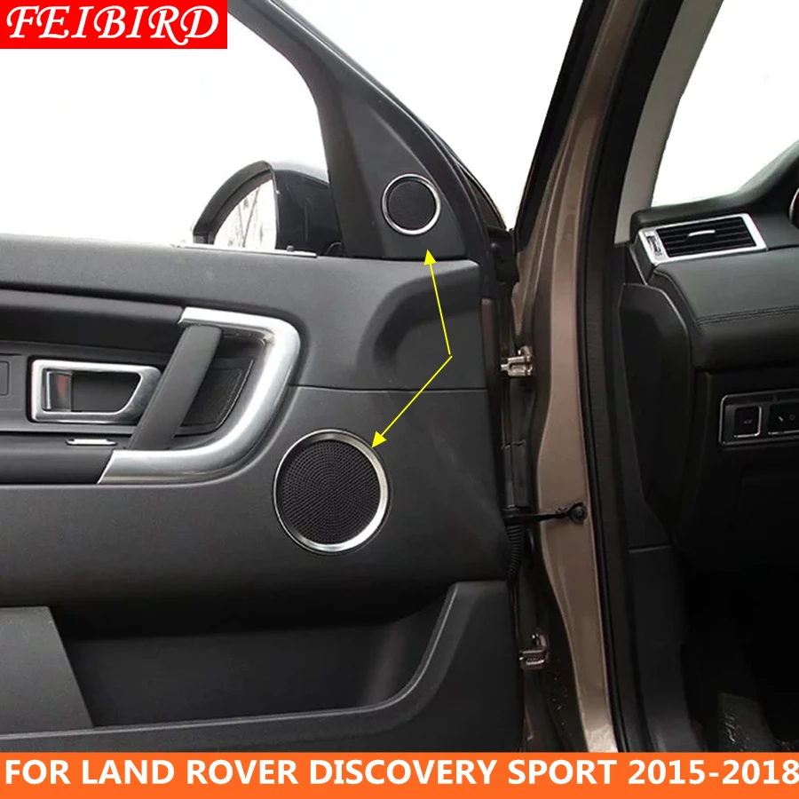 2* Inner Rear Door Air Vent Cover Trim For Land Rover Discovery Sport 2015-2019