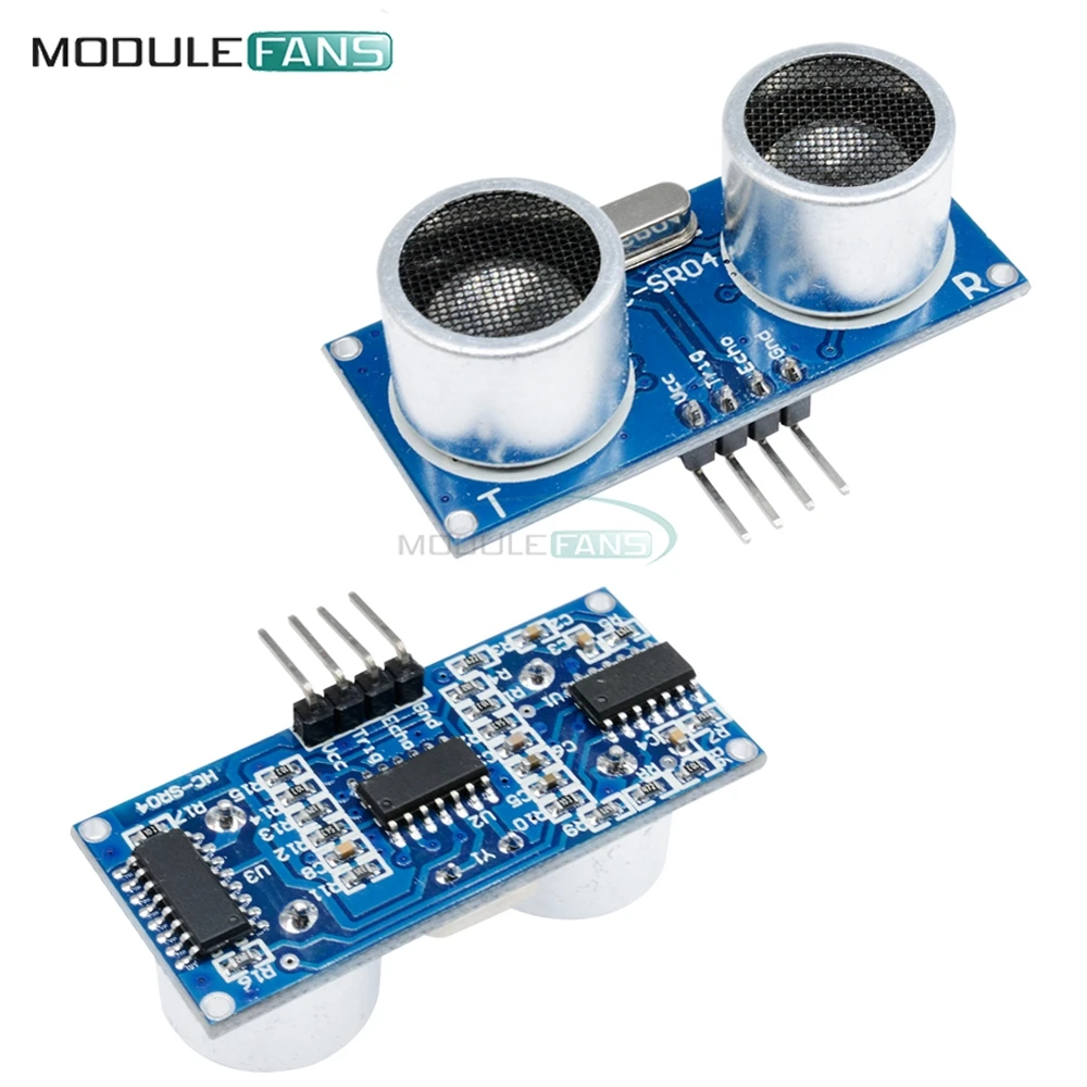 

5PCS DC 5V SR04 HC-SR04 HCSR04 Ultrasonic Module Distance Measuring Transducer Sensor for Arduino IO Trigger Sensor Module