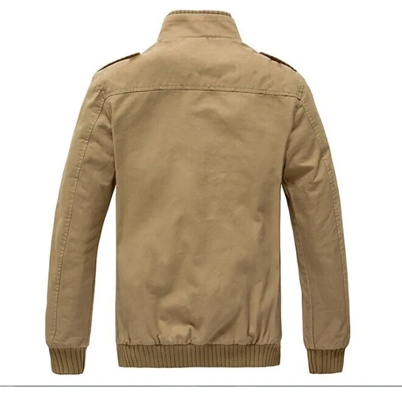 2016-New-Men-Casual-Jacket-Top-Quality-Plus-Velvet-Thickening-Fluffy-Army-Green-Khaki-Jacket-Man (2)