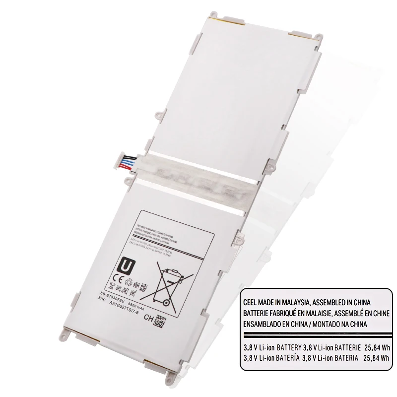 6800 мА/ч BT530FBU планшет Батарея для Samsung Galaxy Tab 4 SM T530 T531 T535 T537 T533 Замена Batteria с
