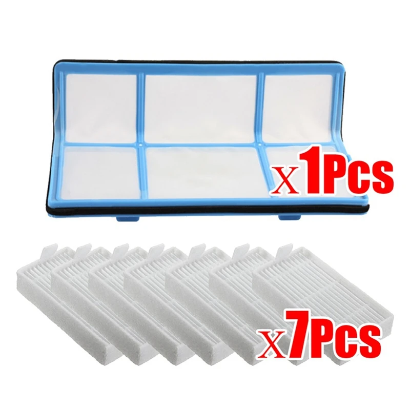 Оригинальный 1xPrimary фильтр + 7x эффективный Hepa для chuwi ilife v5 v5s V3 V3s pro V50 V55 x5 Запчасти
