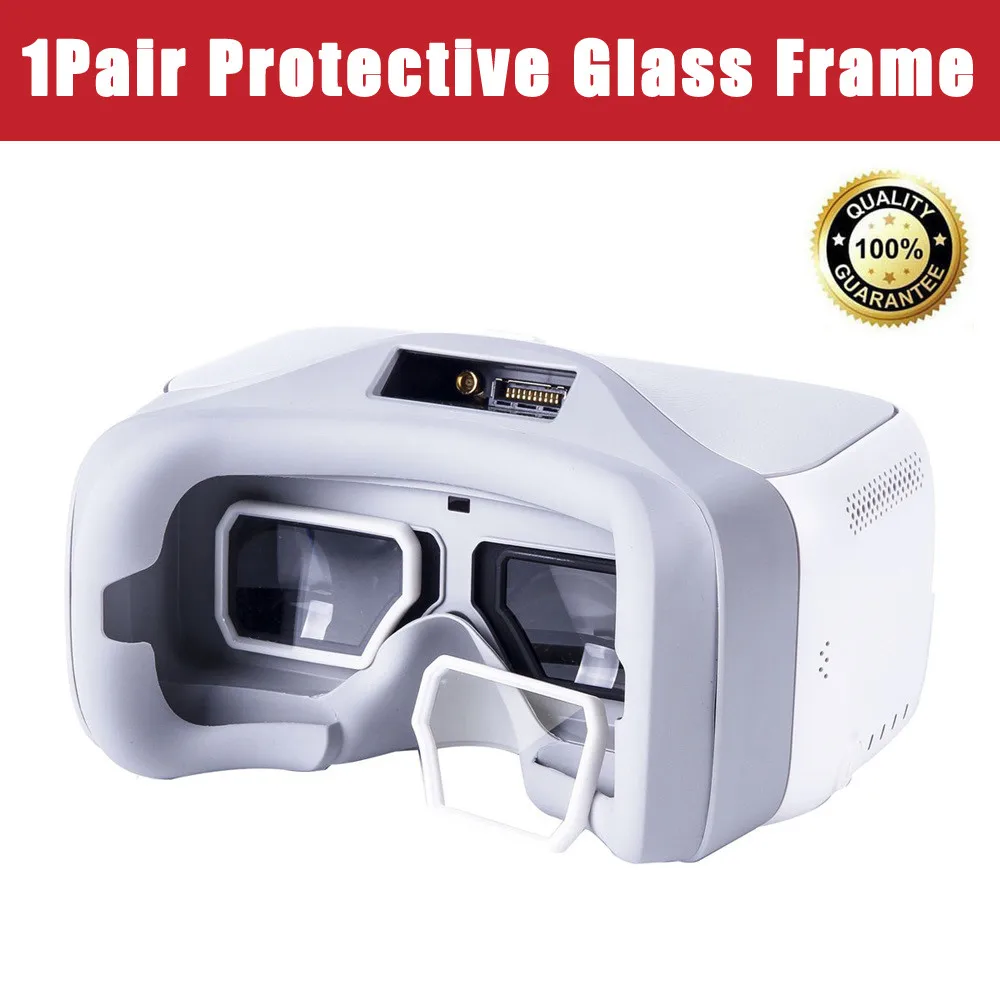 1 пара для DJI очки дисплей защитное стекло рамка УФ-фильтр устойчивый к царапинам защитный чехол J03T
