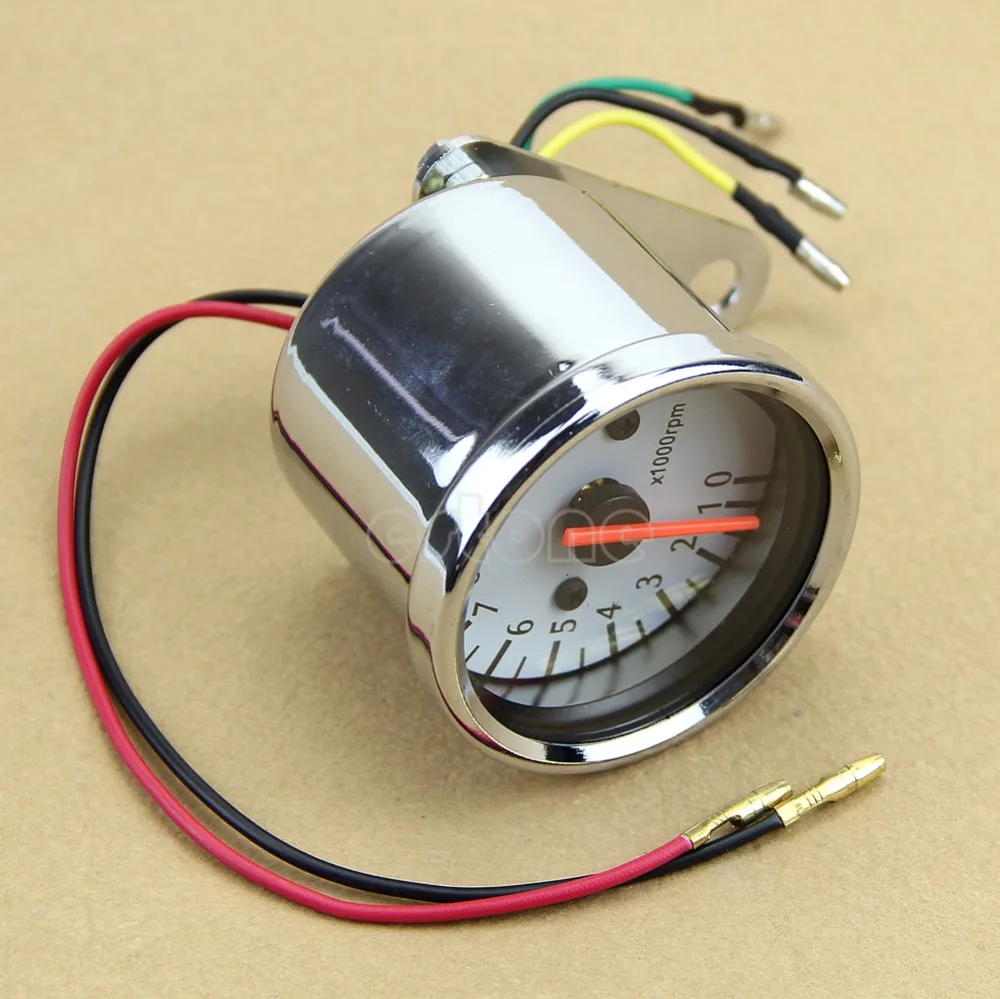 Универсальный Аналоговый тахометр Mechanica 13000RPM для мотоцикла|analog tachometer|scooter
