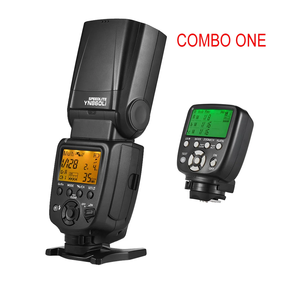 Беспроводной пульт дистанционного управления YONGNUO YN860Li Вспышка Speedlite + ручной