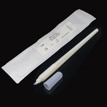 Одноразовые, для микрообработки ручки Перманентный макияж тату ручной инструмент с 7/12/14/17/18U иглы Лезвия для нанесения орнамента 10 шт