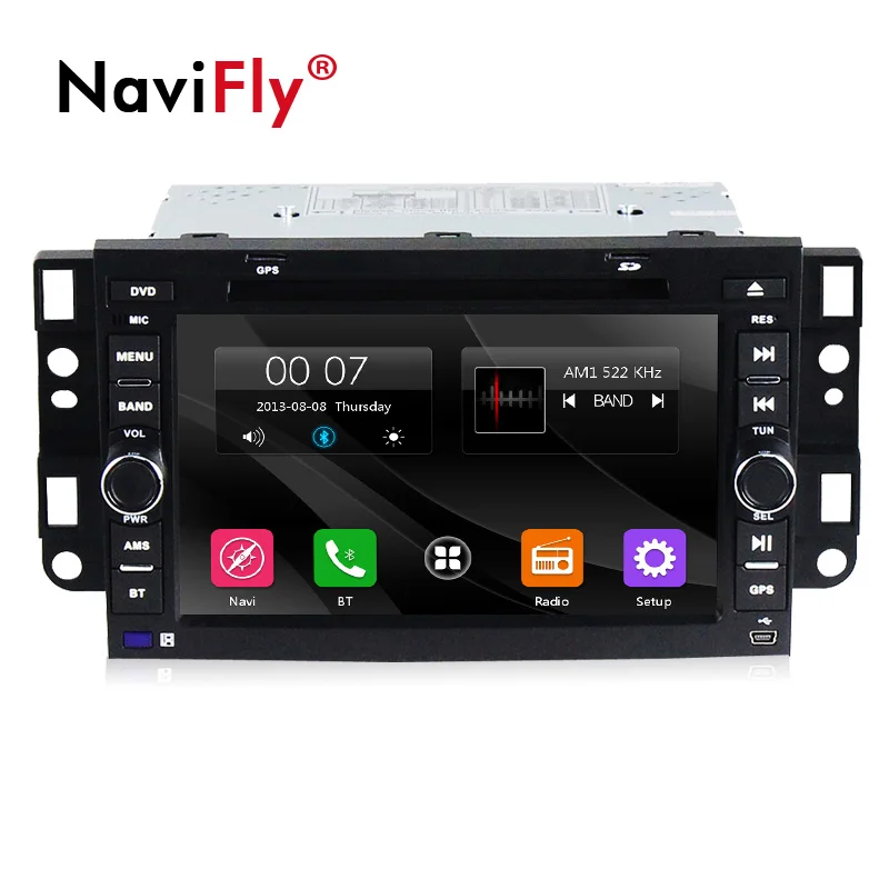 

NaviFly Car dvd player radio audio for Chevrolet Aveo Epica Captiva Spark Optra Tosca Kalos Matiz with Car GPS navi RDS BT