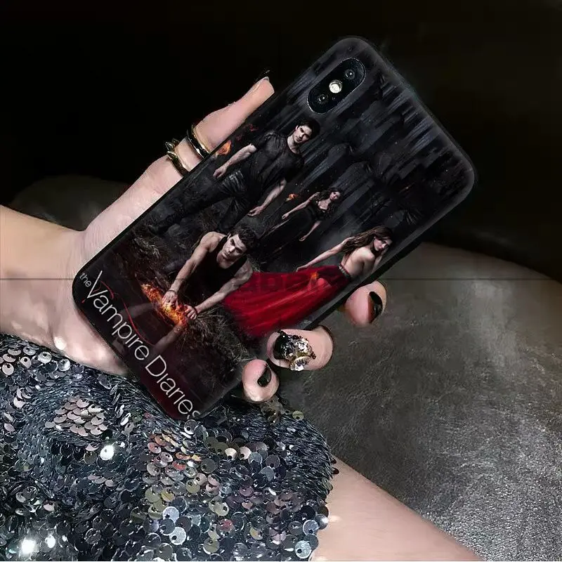 Babaite Дневники вампира Мягкий силиконовый чехол для телефона из ТПУ Apple iPhone 8 7 6 6S Plus