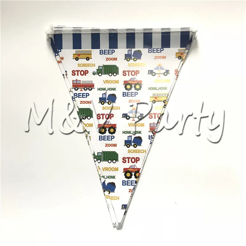 M&V Creative Cartoon Cars Theme Birthday Party Disposable Tableware Set Plate Cup Napinks Baby Shower Party Supplies Decorations