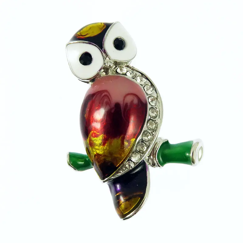 

Large Bird Owls Vintage Brooches Antiques Bouquet Owl Hijab Pin Up Designer Wedded Broach Scarf Clips Jewelry Fleur de Lis