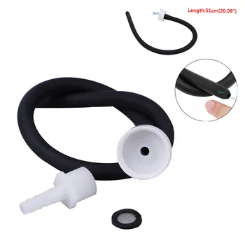

1 Set Latex Long Comfort Nozzle Attachment Shower Tip Cleanser Enema Colon Cleaner Pump 50cm