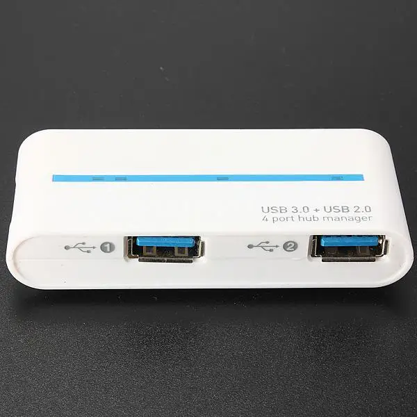 Лидер продаж высокое Скорость 4 Порты USB 3,0/2,0 внешний адаптер хаб для портативных ПК