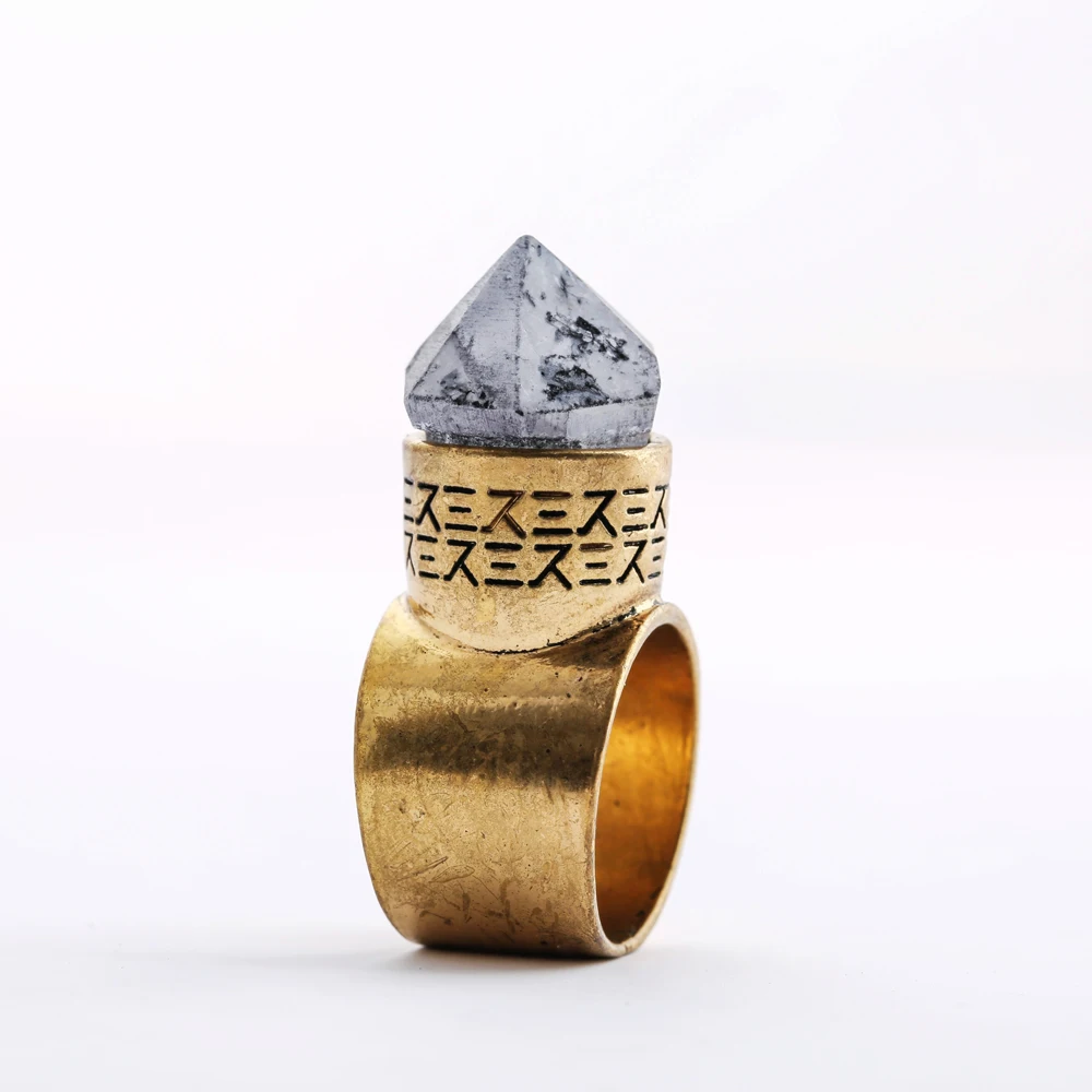 Кольцо Snoke's Star Wars с натуральным камнем, обсидиан из катакомб под Дартом Вейдером, древнее кольцо Snoke для мужчин, поклонников фильмов