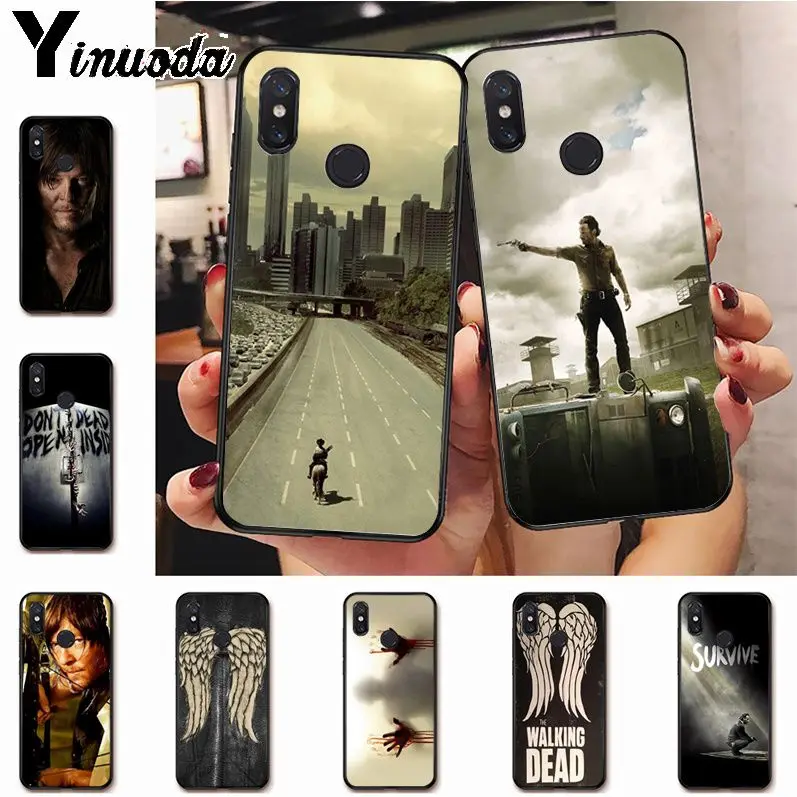 

Yinuoda The walking dead highway phone case for xiaomi redmi 7 5plus 6pro 6a 4x go note5 note7 note6pro mi8se 9se cover