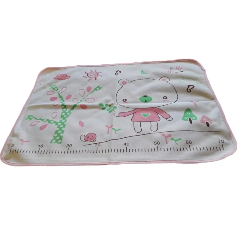 3 Sizes Newborn Baby Changing Pad Urinal Pad For Infant Child Bed Waterproof Cotton Cloth diaper inserts Changing Mat For Crib