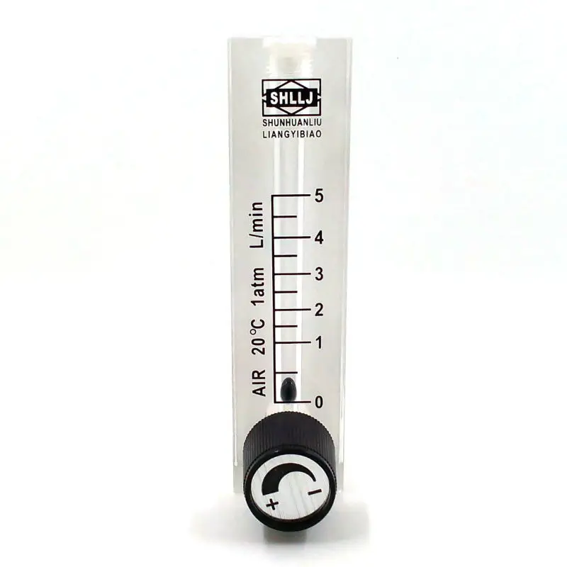 LZQ-6 0-5LPM Air Flow Meter ( LZQ Gas Flow Meter) with Control Valve for Oxygen Conectrator It Can Adjust