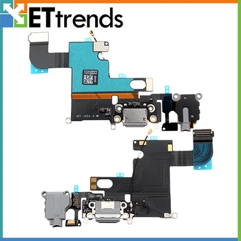 

10PCS/LOT Original Refurbished Charging Port USB Dock Connector Ribbon & Audio Cable for iPhone 6G Headphone Jack