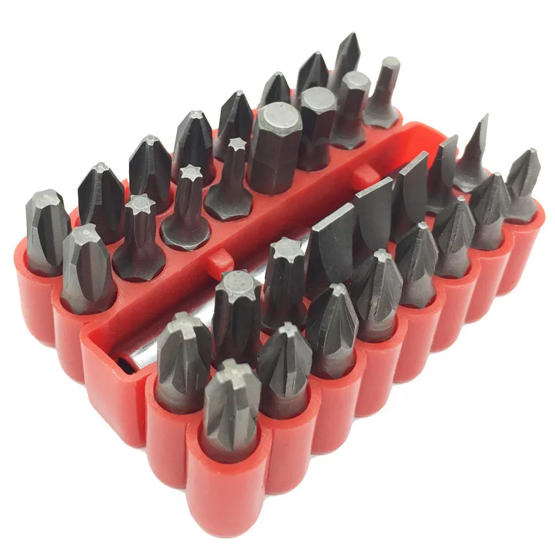 33 In 1 Screwdriver Bits Suit Screws Hex Screws Bits Professional