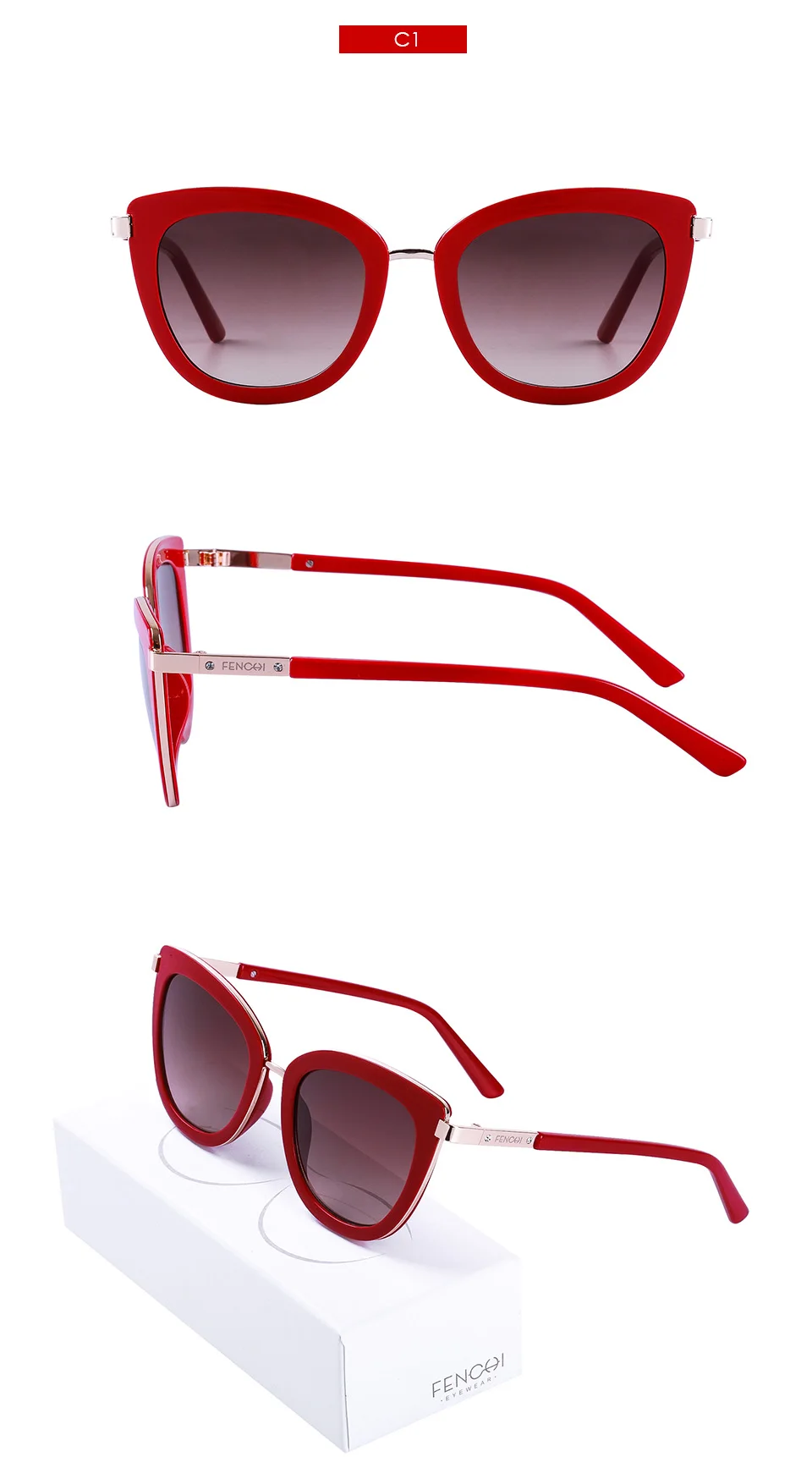 Роскошные брендовые дизайнерские красные очки с кошачьим глазом, Ретро стиль, женские Винтажные Солнцезащитные очки, овальные маленькие очки для девушек, Oculos Zonnebril Dames