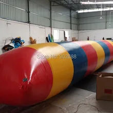 WOW+ логотип+ отремонтировать наборы! Высокое качество дешевые надувные воды blob прыжков, Подушка для продажи