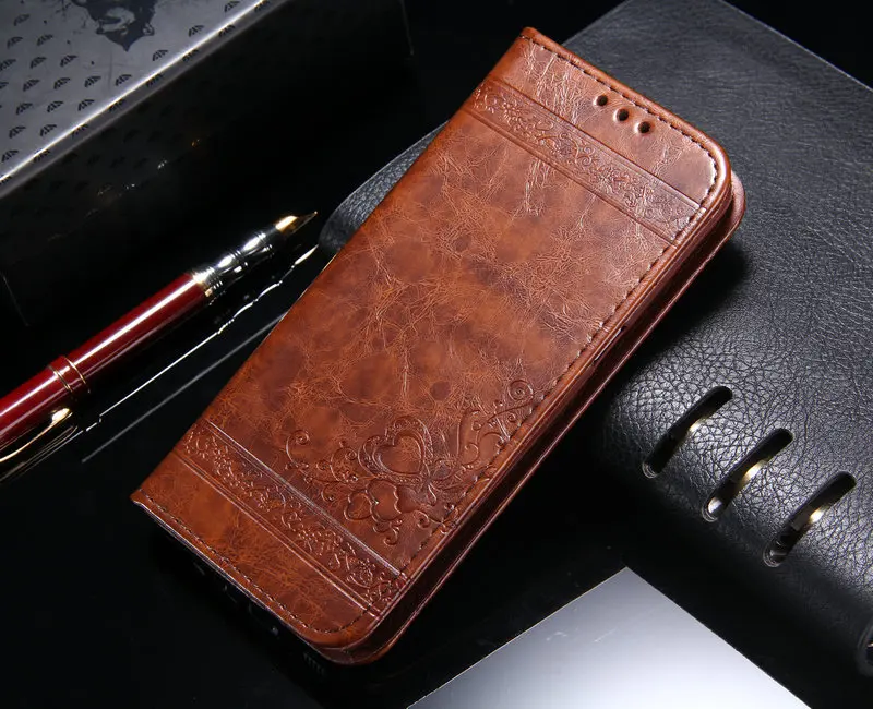 Чехол-книжка с бумажником для samsung Galaxy S8/S8 Plus, тисненый кожаный чехол для samsung S7 S6 Edge Note 8, чехол для телефона и сумка в деловом стиле