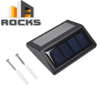 Flashes & Accessories 2PCS 6 LED Solar Power Light Sensor Wall Light Outdoor Waterproof Garden Lamp