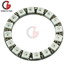 RGB светодиодный кольцевой 16 бит WS2812 5050 RGB светодиодный+ встроенные драйверы для Arduino GM