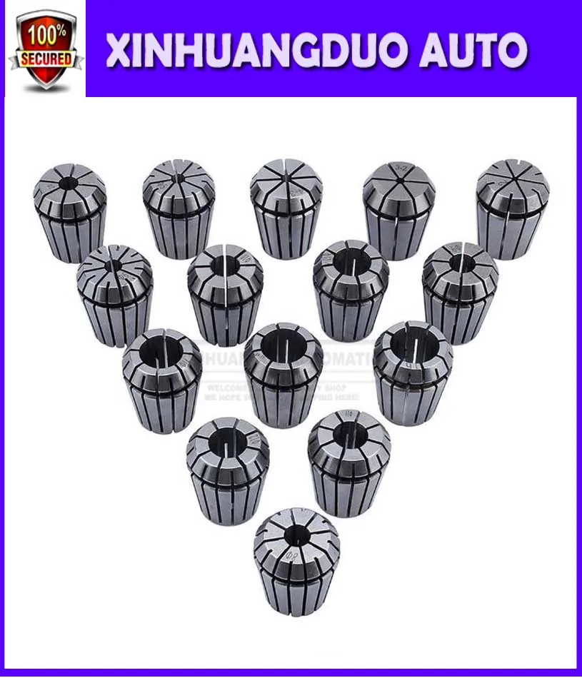 

ER25 15Pcs/Lot 2MM-16MM Spring Collet Set Precision For CNC Milling Machine Engraving Lathe Tool