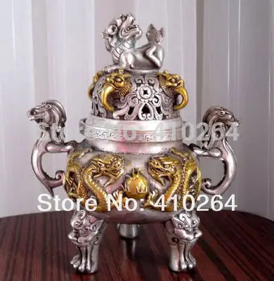 

Shipping H18CM Tibetan Western Bronze statue guanyin Amitabha Mahasthamaprapta statues