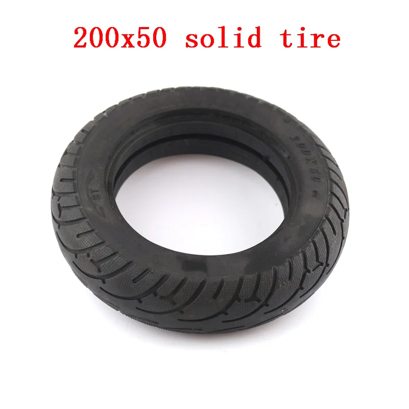 

Mini folding electric scooter balancing car tires with slotted up 8 inch tire, small dolphin 200X50 solid tire
