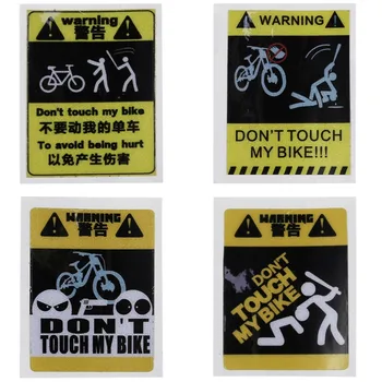 

1 Pc Bicycle Sticker Cycling Reflective Safety 4 Type MTB Fixed Gear Frame Decoration