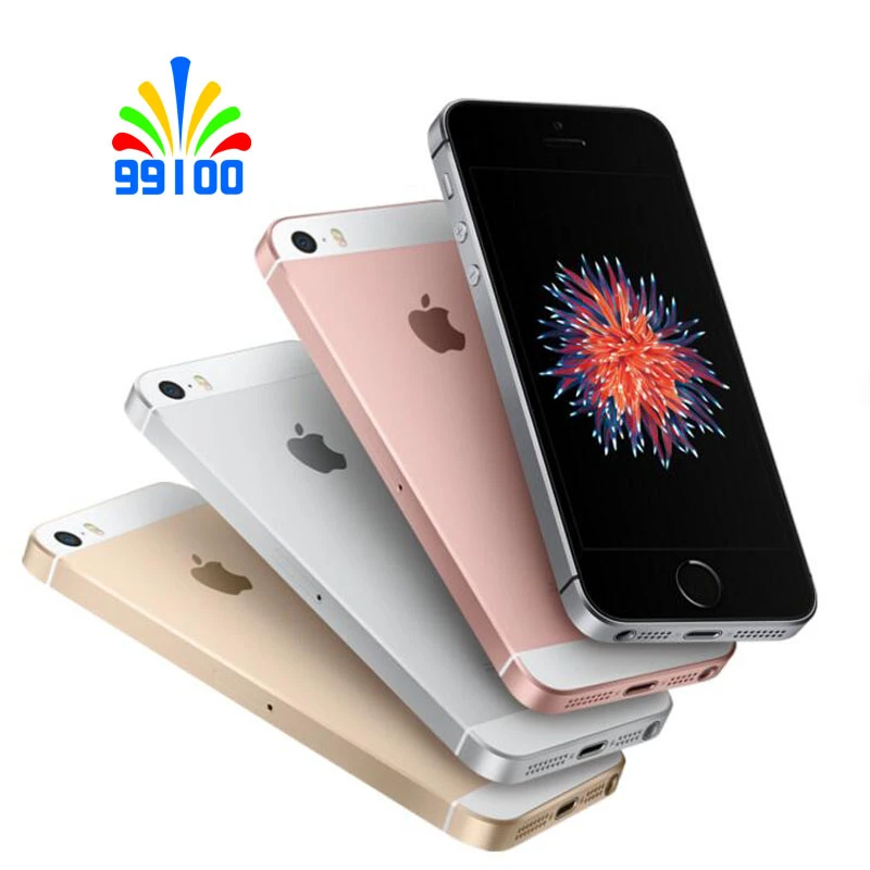 Used Original Apple iphone SE Unlocked 4G LTE 4.0' Screen A9 CPU 2GB RAM 16GB/32GB/64GB ROM Fingerprint cheap apple cell phones