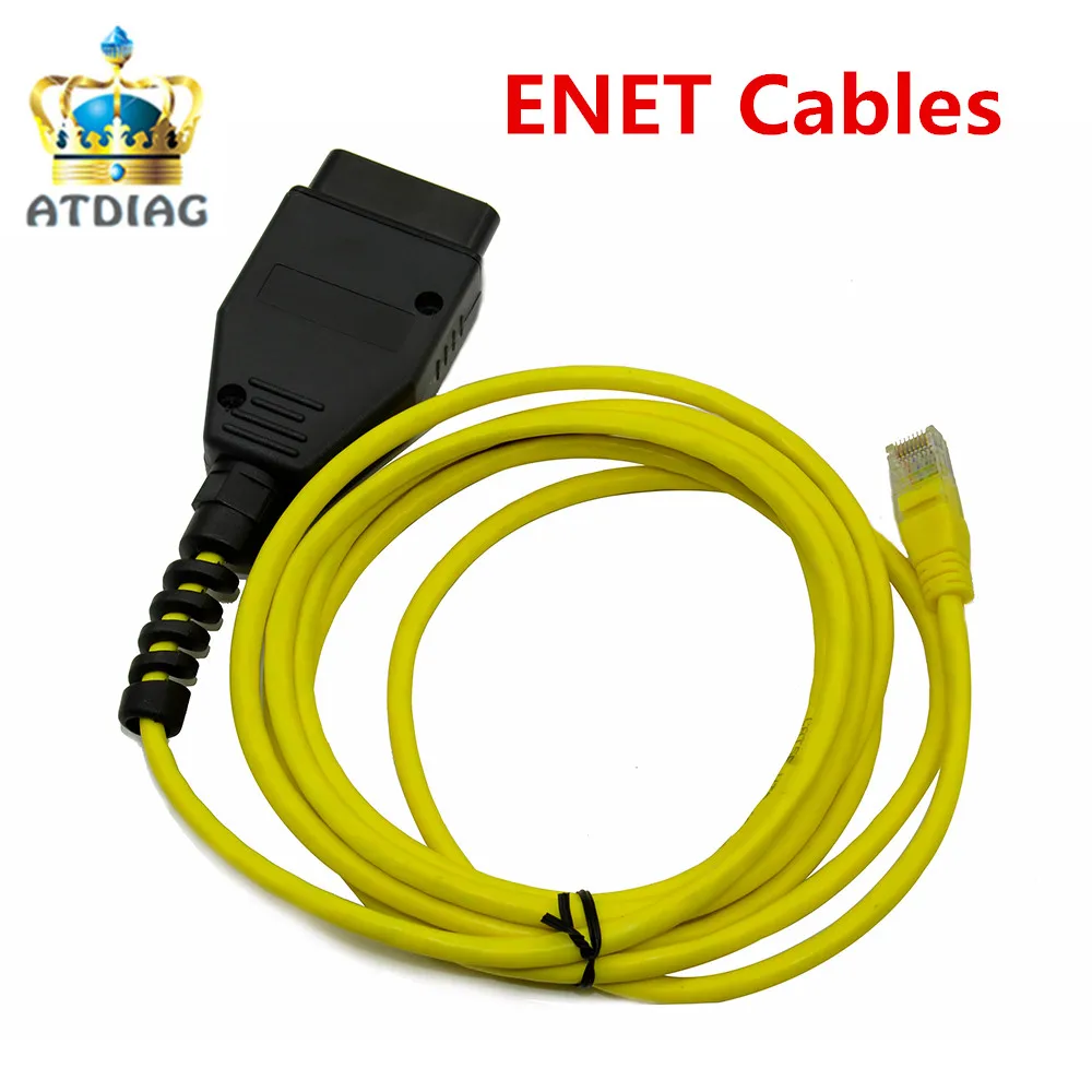 

New E-SYS 3.23.4 V50.3 Data Cable ENET Ethernet to OBD OBDII 2 Interface Data E-SYS ICOM Coding for F-serie Free Ship
