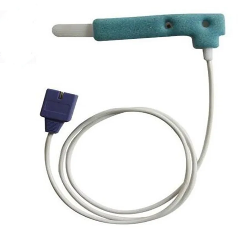 

50pcs/lot Free Shipping Compatible For NELLCOR 7PIN DISPOSABLE Spo2 Sensor Adult Neonate Spo2 Probe Foam/Sponge Sensor PVC 1M