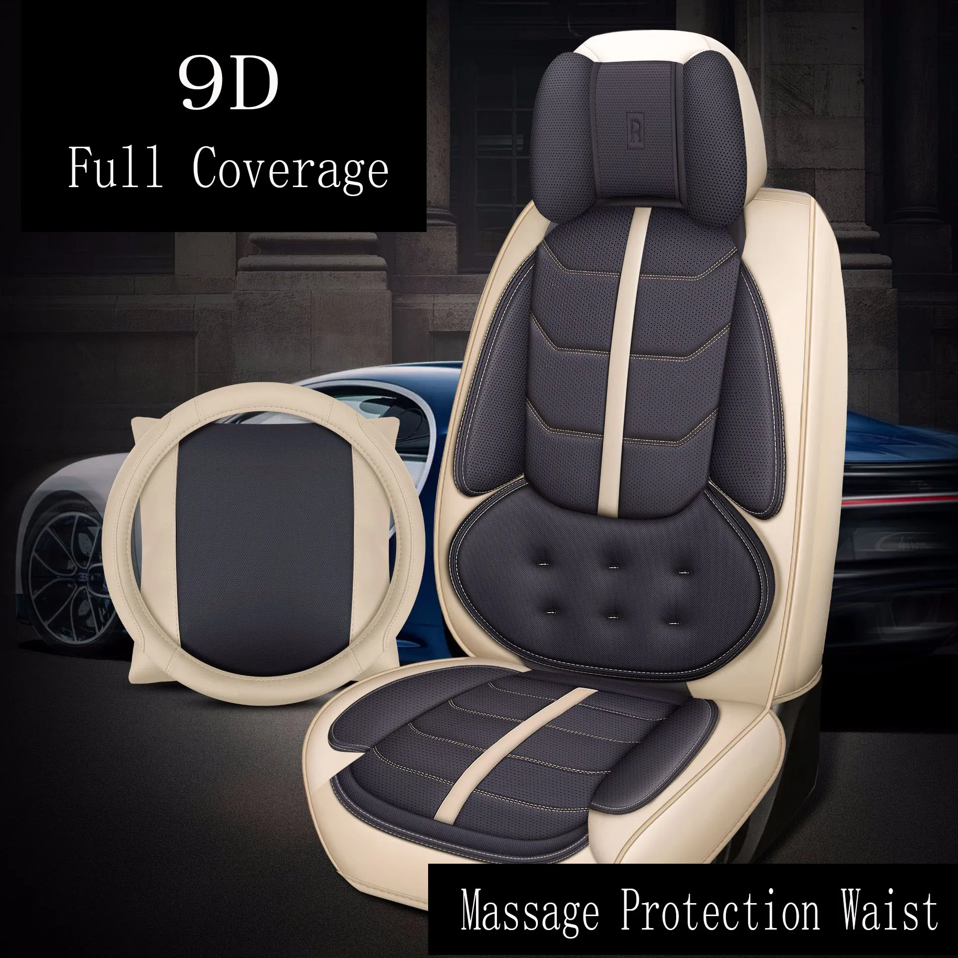 

Car seat cover for Toyota Camry Corolla RAV4 Prius Prado Sienna zelas verso 5D car-styling carpet liner