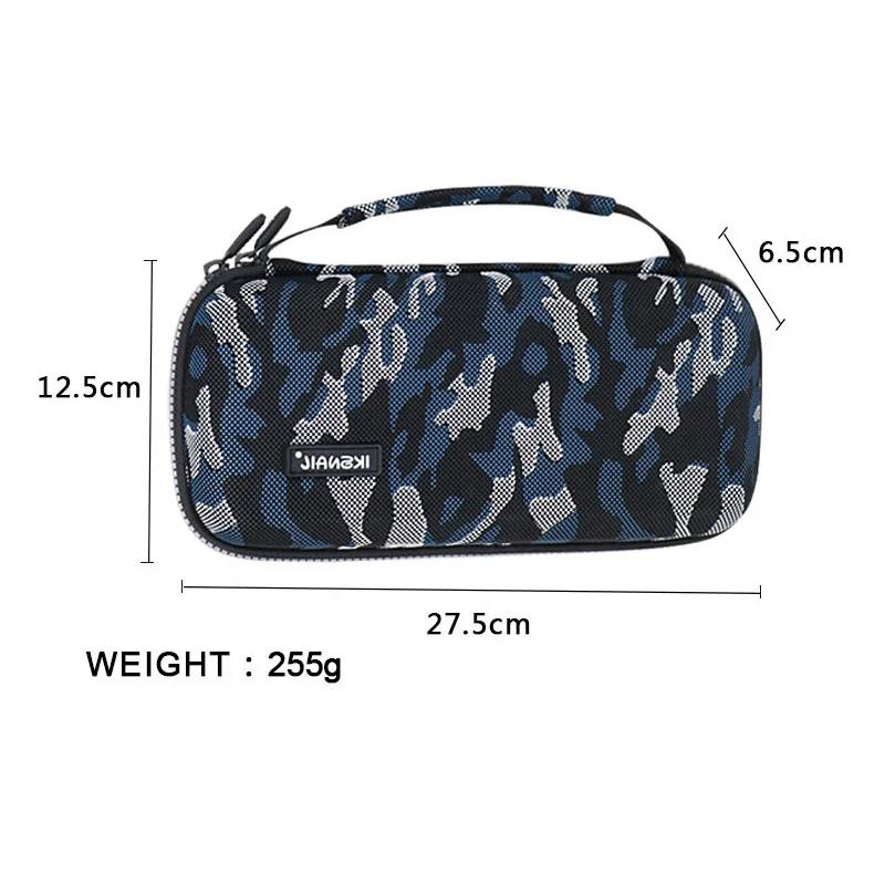 IKSNAIL Nintend Switch Game Storage Bags EVA Protective Hard Case For Nintendo Console Joy-Con and Other Tiny Accessories