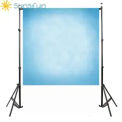 Sunsfun 7x5ft тонкий винил ткань фон фотографии синий Однотонная одежда Компьютер печати Задний план свадьбы ребенка фон 220x150 см