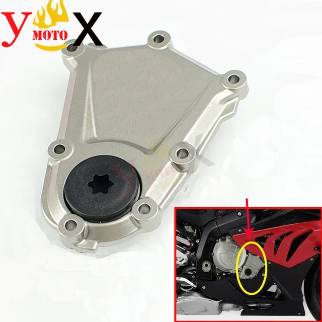 S1000 RR Motorcycle Right Side Timing Chain Cover Engine Guard Cap For