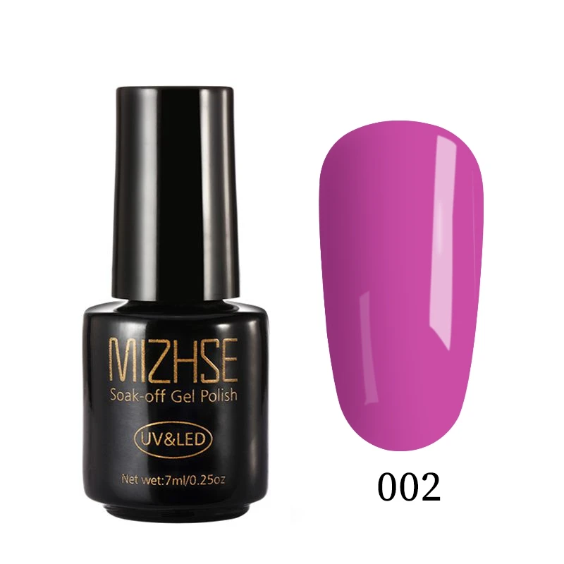 MIZHSE 10 мл верхнее покрытие Базовое покрытие основа для УФ-гель для ногтей не протирать верхнее покрытие без липкого слоя эмаль Unhas De гель - Цвет: Purple002