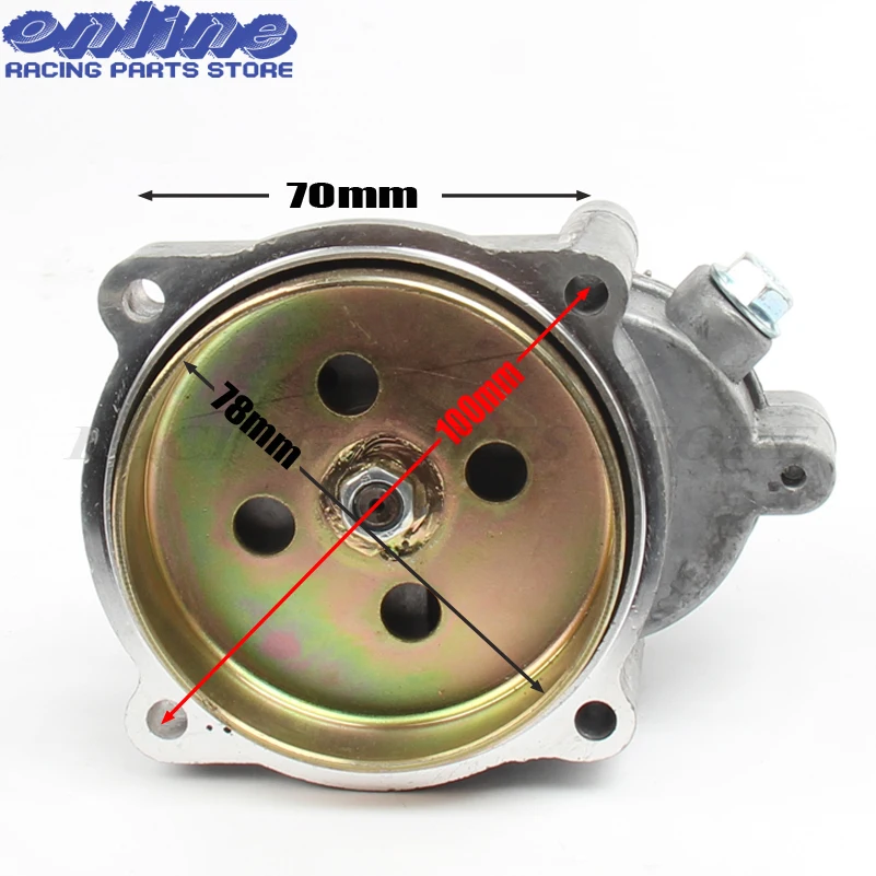 T8F 11T 14T 17T 20T коробка передач для 33cc 43cc 47cc 49cc 2 тактный бензиновый скутер двигатель