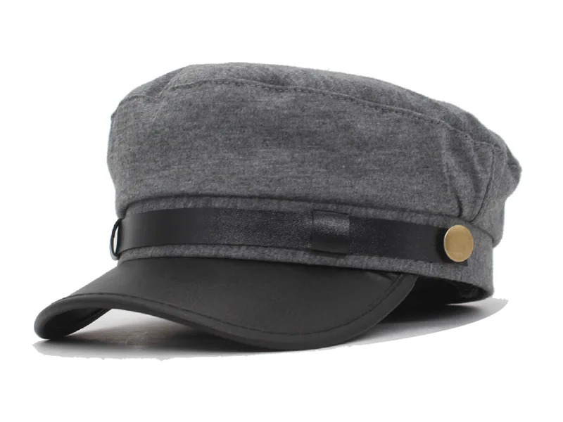 YOUBOME, модные шапки в стиле милитари, Женские однотонные плоские шапки Gorras Lady Planas, женские бейсболки, шапки s для женщин и девушек, зимняя Военная Кепка