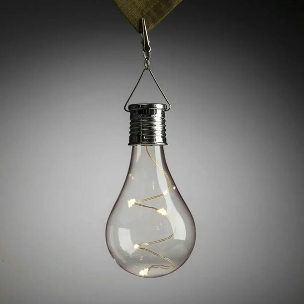 solar waterproof rotatable garden balcony hanging led solar light bulb price