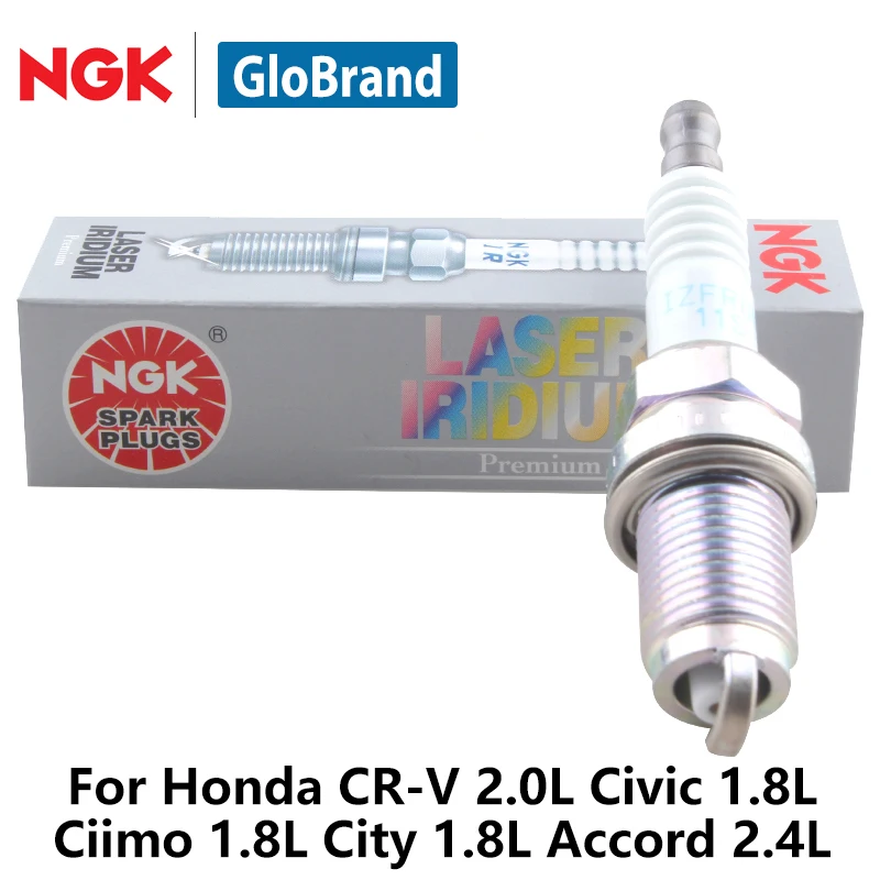 NGK автомобиля свечи зажигания для Honda CR-V 2.0L Civic 1.8L Ciimo город Accord 2.4L iridium platinum IZFR6K-11S