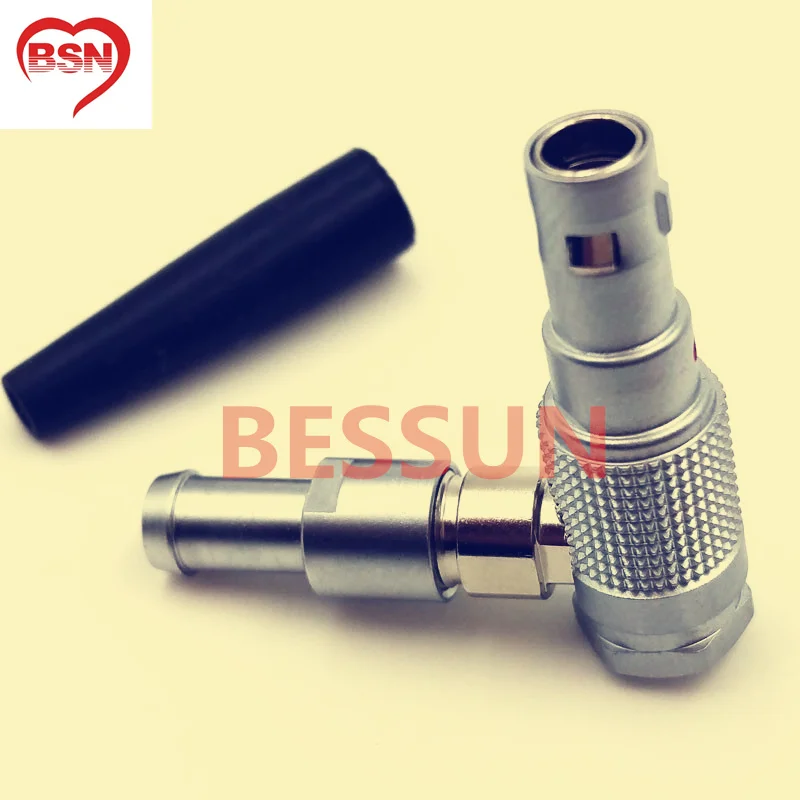 

Clad 35 FhG LEMO 00 2 pin Lemo Cut Angle Line Plug used on the ARRI mini Audio Input,Fhg.00.302 Lemo Connector 2 pin plug