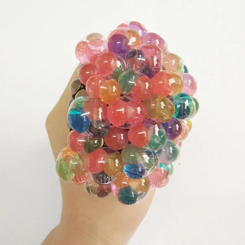 

Anti Stress Ball Novelty Fun Splat Colorful Grape Venting Balls Squeeze Stresses Reliever Toy Funny Gadgets Toys for Children