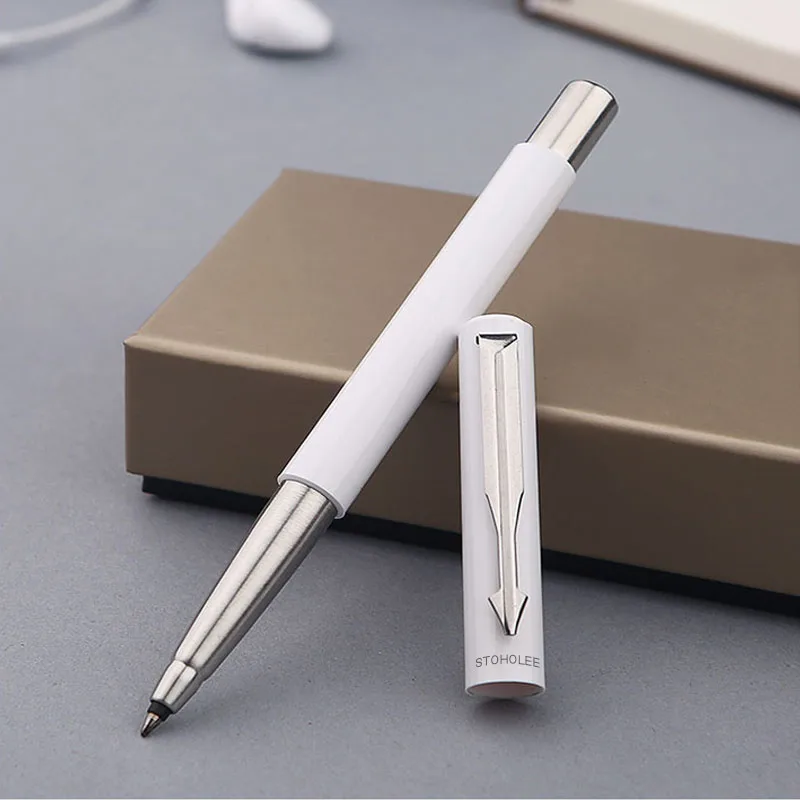 3,5 за 3 штуки хорошее качество шариковая ручка для роликов STOHOLEE Шариковая Ручка-Новинка Канцелярские Принадлежности для школы и офиса - Цвет: White pen