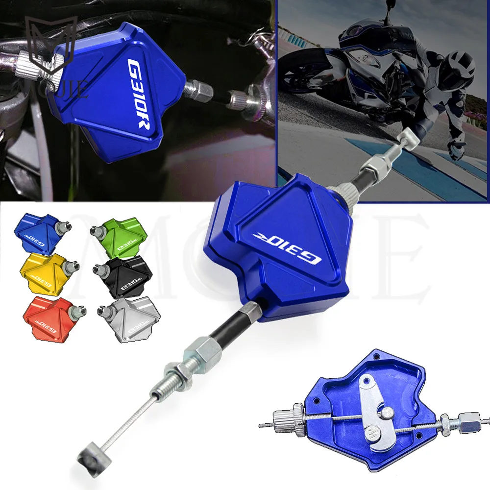 

Motorcycle Accessories CNC Aluminum G310R Stunt Clutch Lever G310R Easy Pull Cable System For BMW G310R G310 G 310 R 2017-2018